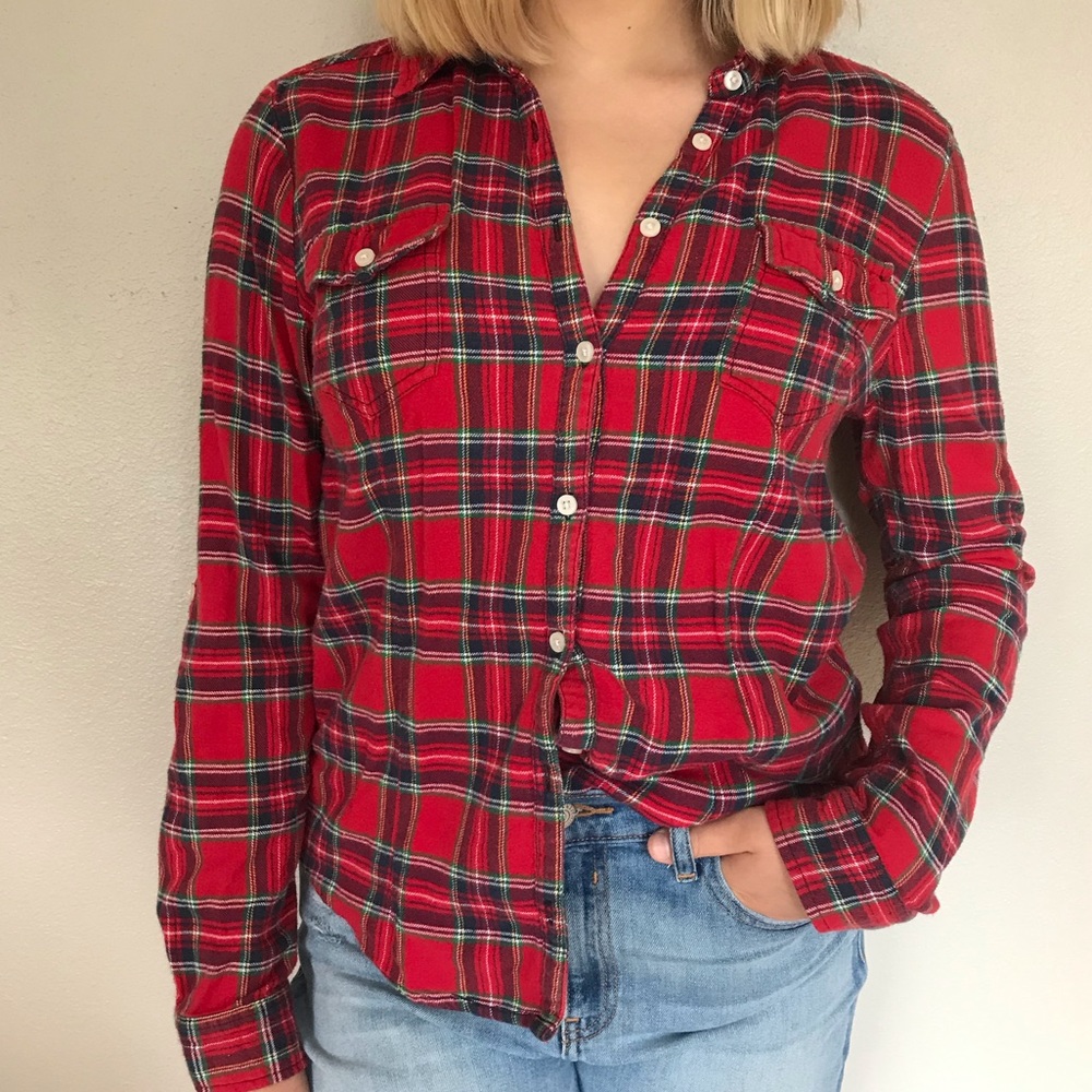 Plaid women’s flannel XL